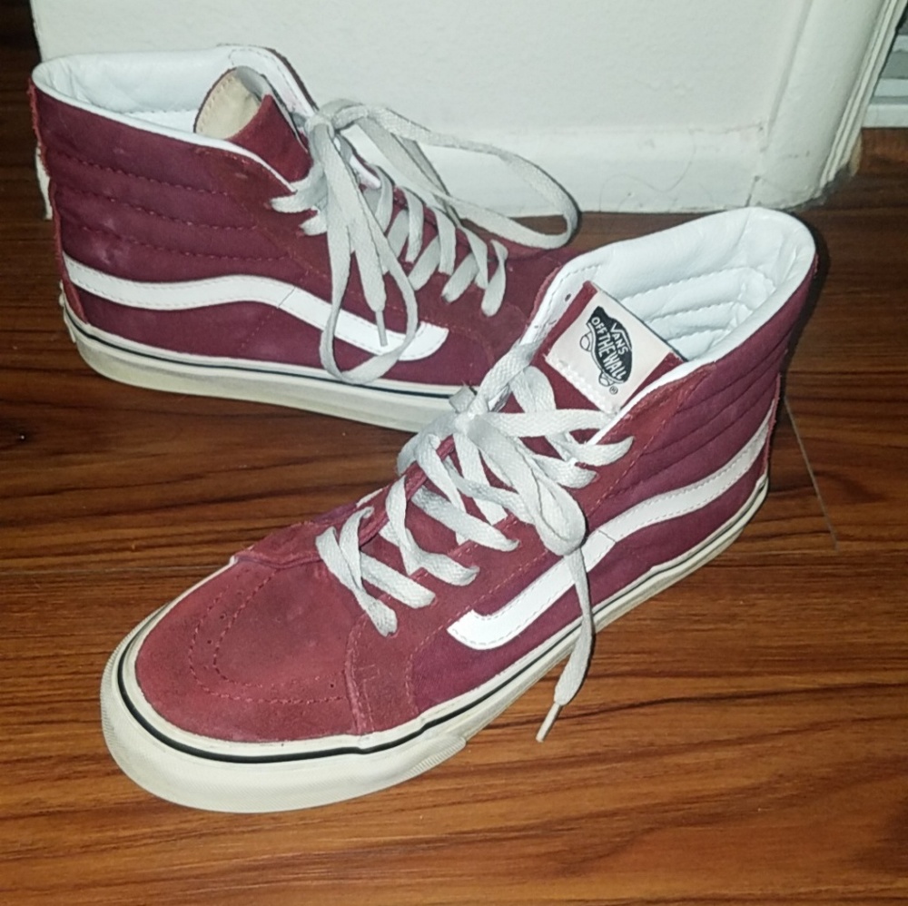 Van's high top shoes